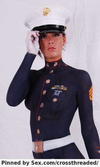 painted uniform