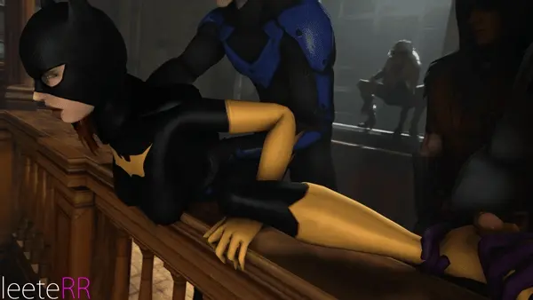 batgirl batman gif nightwing robin source_filmmaker tagme