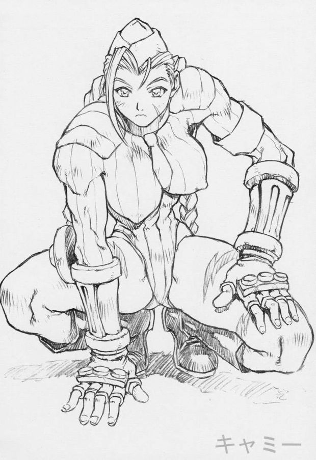 Cammy White Muscles