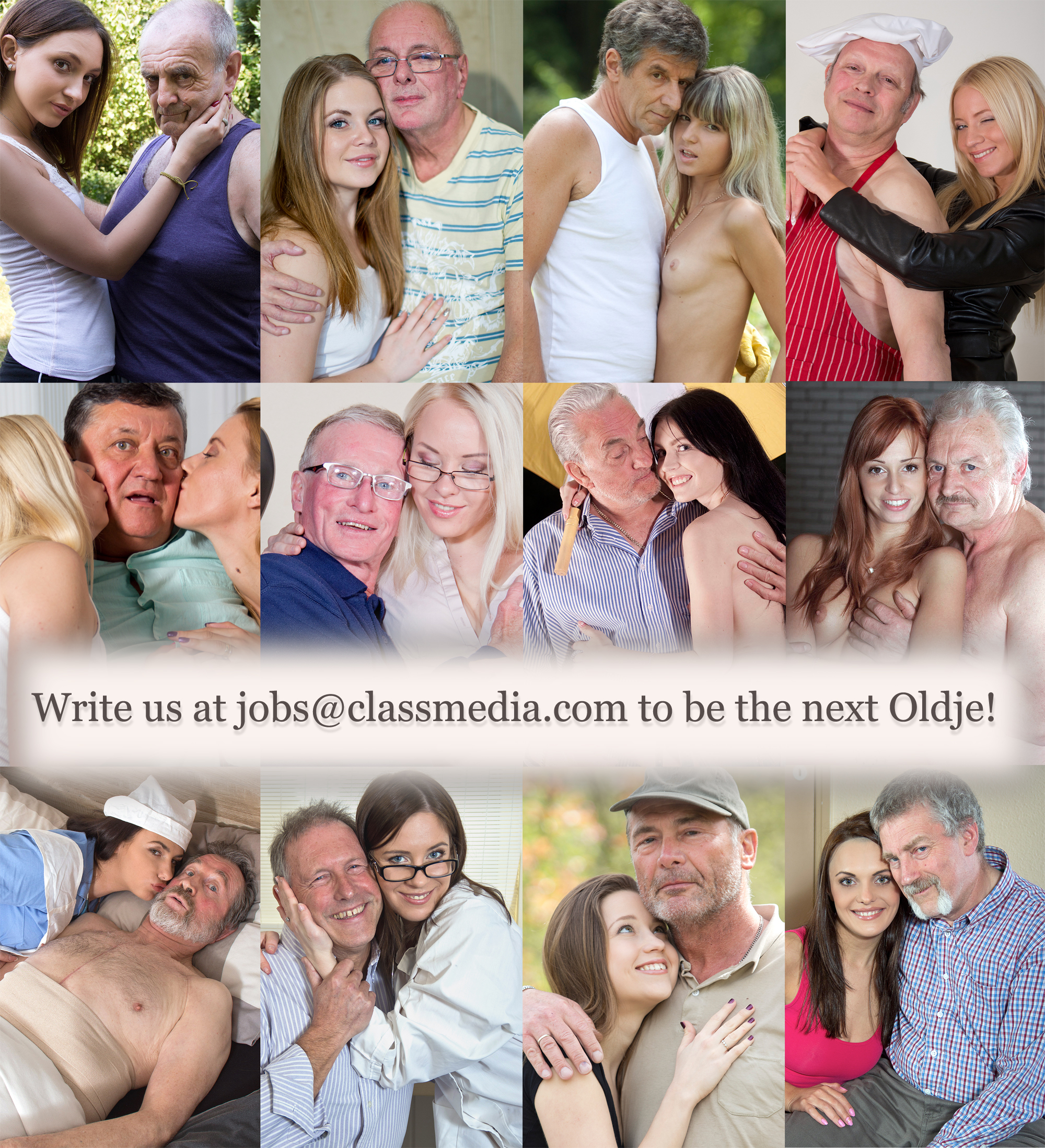 Oldje wanted! Ready for the time of your life? Join us and discover how exciting is to be one of our adult performers!