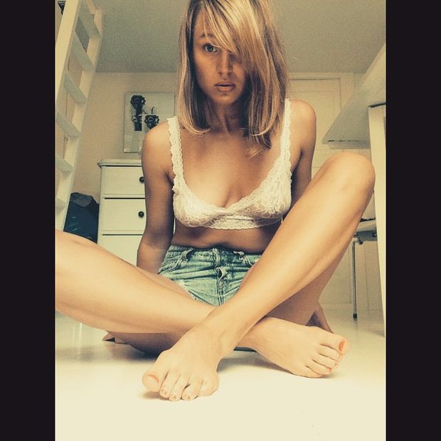 Sexy natural tits