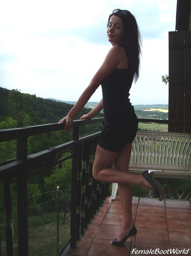 high heels