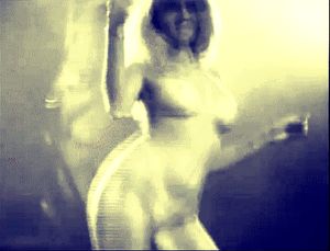 stripper holding panties