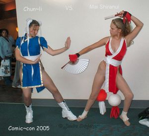 Chun Li VS Mai Shiranui