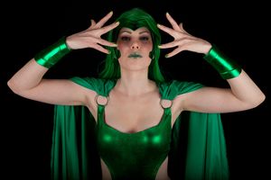 geek girls polaris cosplay