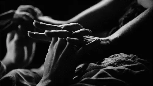 touching gif