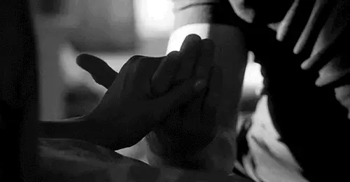 touching
