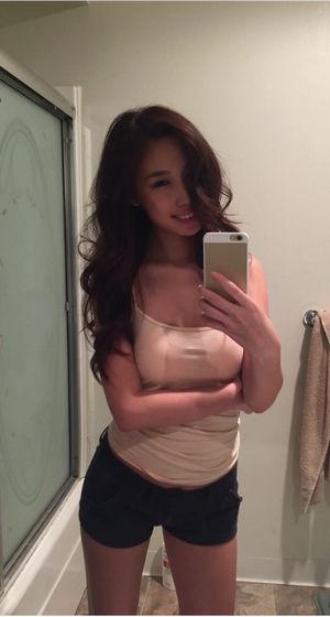 jinzino: Been forever since I curled my hair Bigboobs, Toket...