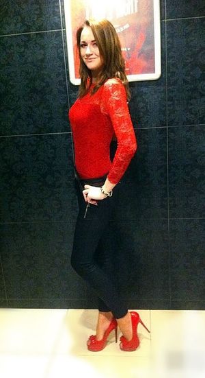 Pic after another succesful adventure in a nightclub restroom stall