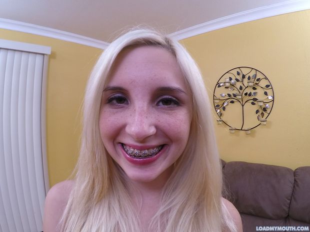 Piper Perri sucks cock, eats ass and swallows cum for loadmymouth.