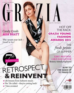 Alia Bhatt PUSSY SHOW ON Grazia Magazine Photoshoot