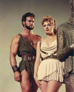 Those old Hercules movies are pretty hokey, but the girls sure are hot.