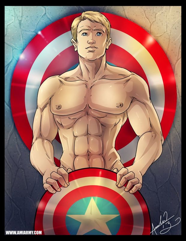 Steve Rogers. Oh Captain, My Captain by Amelie-ami-chan