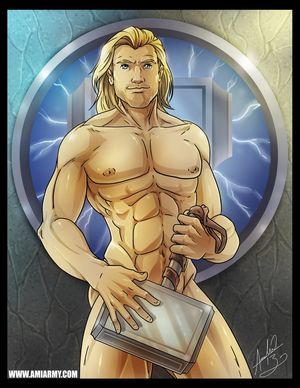 Thor...Captain Hammer. by Amelie-ami-chan