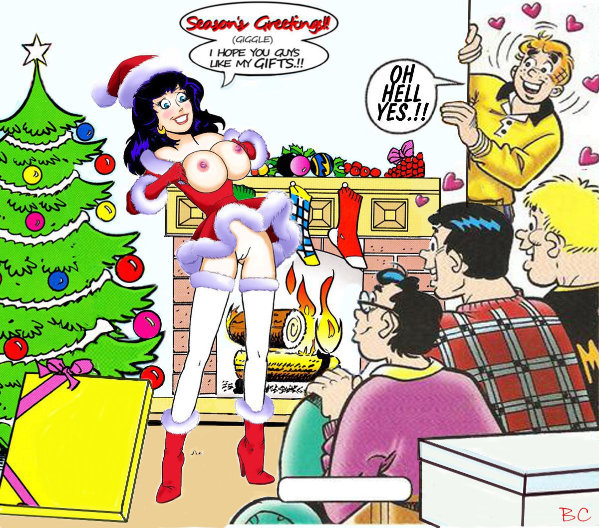 Santa's not so little helper