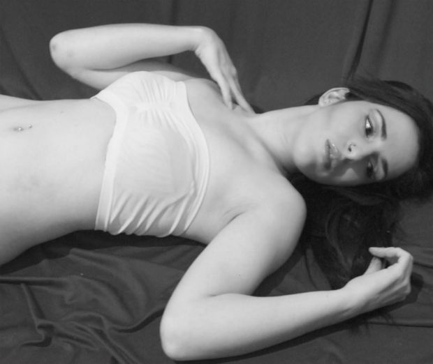 sexy teen in bed