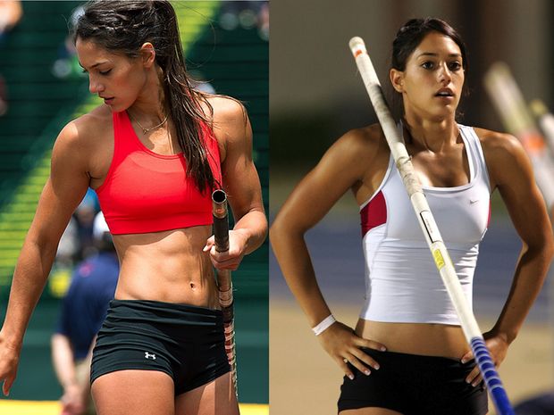 Allison Stokke (born 1989) , American , pole vault