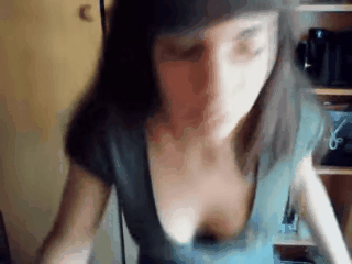 nice tits and no bra