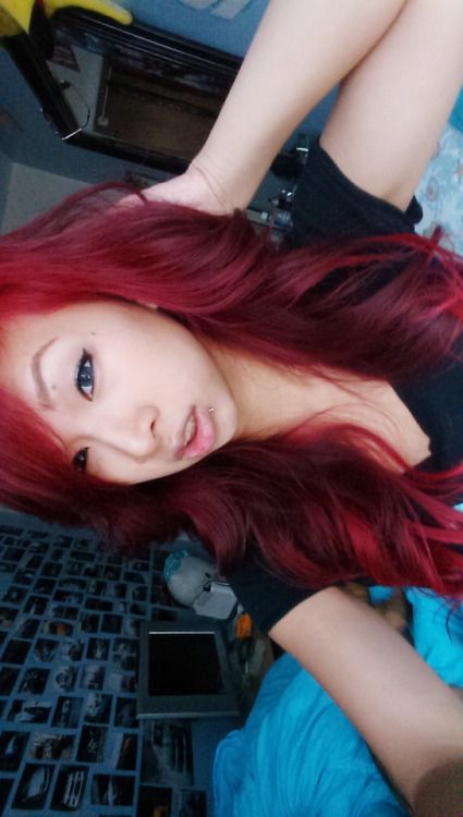 aznxserenity:

Throwback to a few months ago when I had long...