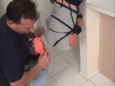 Nic girl in hanging bondage