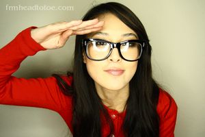 hipster chick glasses