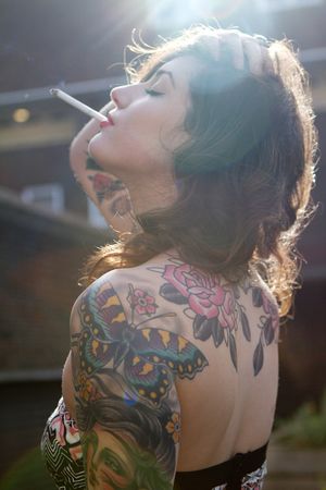 Sexy Tattooed Bitches 036