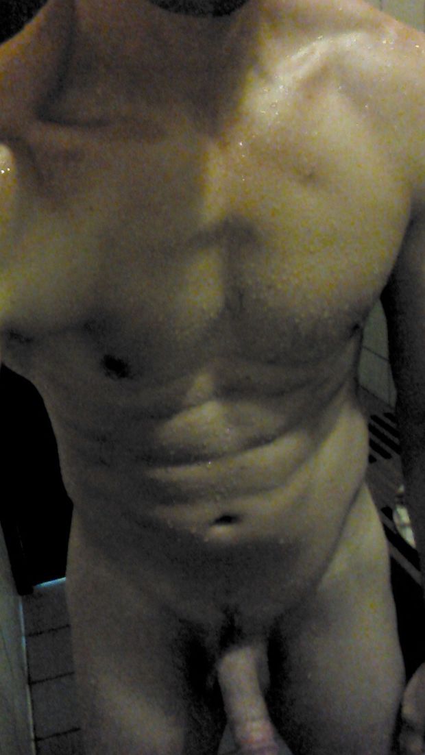 Shower selfie