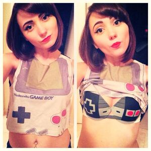 sexy gamer girl