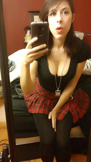 One more naughty selfie