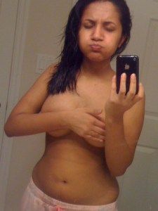 Shy-Indian-College-Girl-From-Mumbai-Taking-Topless-Selfshot