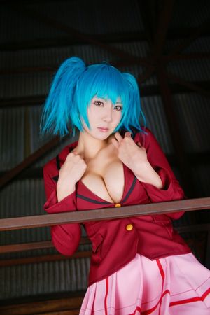 Ikki Tousen Cosplay Housen Ryofu by japanese cosplayer kibashi 2