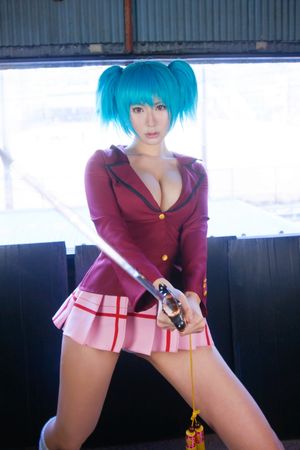 Ikki Tousen Cosplay Housen Ryofu by japanese cosplayer kibashi 3