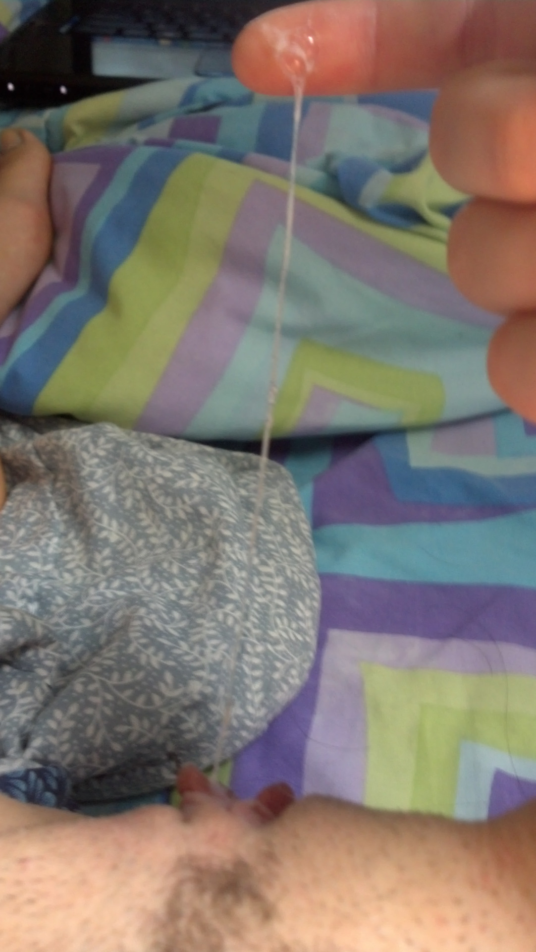 theunicornkittenkween:“ Have a photoset of post-masturbation goodies. :)My pusspuss likes to spew mucous in ungodly (get it… cause I’m the antichrist?) amounts, especially post orgasm. Which is...