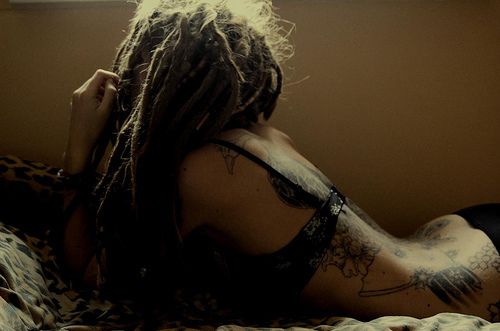 alternative, alternative girl, beauty, dreadlocks, dreads, hair - inspiring picture on Favim.com