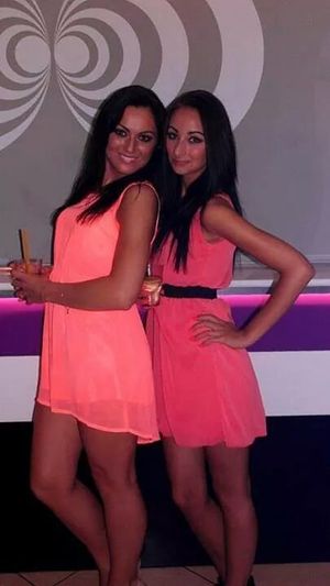 Party babes in the club