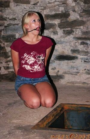 Sarah Jane Ceylon, floor, ring gag