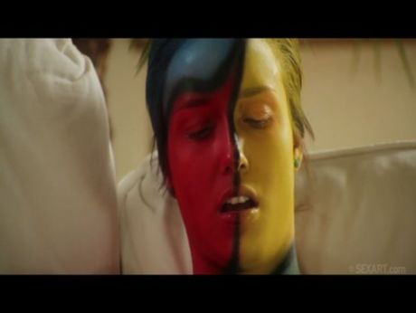 Elle Alexandra and Malena-Morgan - Sex and Art - 8 min