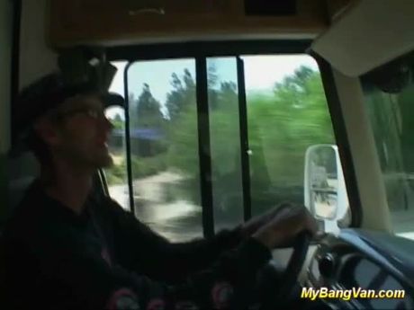 real bangvan anal gangbang