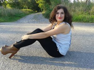 Country girl outdoor