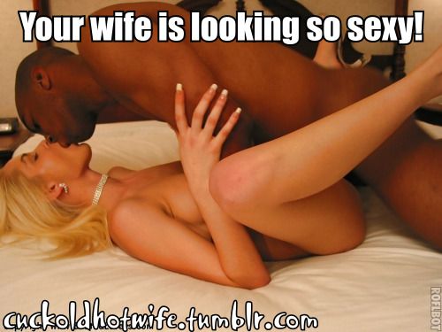 Your wife enjoys a big black cock…she looks so sexy…