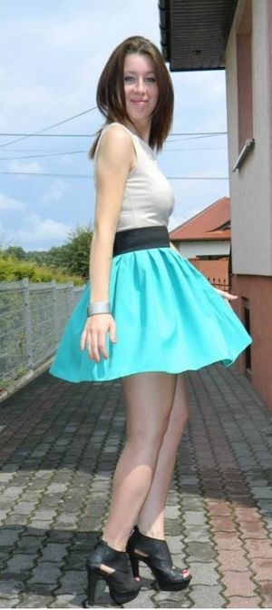 Sunny weather time to move out and tease some guys