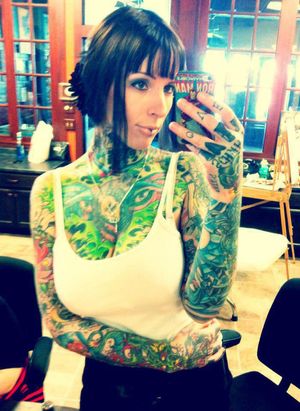 Wow now thats ink on the whole body.