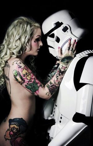 stormtrooper tatouage girl