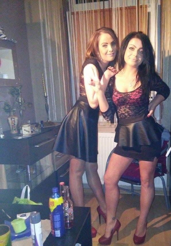 Bimbos at the house party
