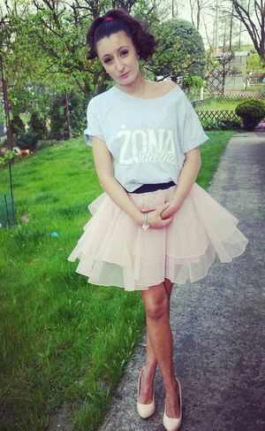 Going out in new cute outfit