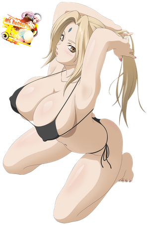 Tsunade Render Ecchi Bikini
