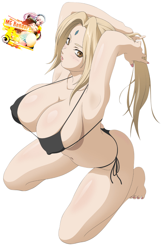 Tsunade Render Ecchi Bikini