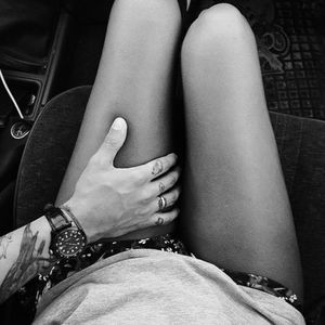 if he place hands on ur hips, take his cock in u mouth