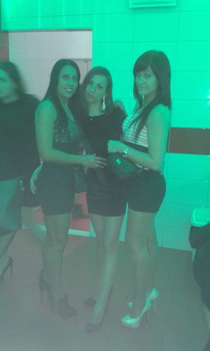 Restroom party girls