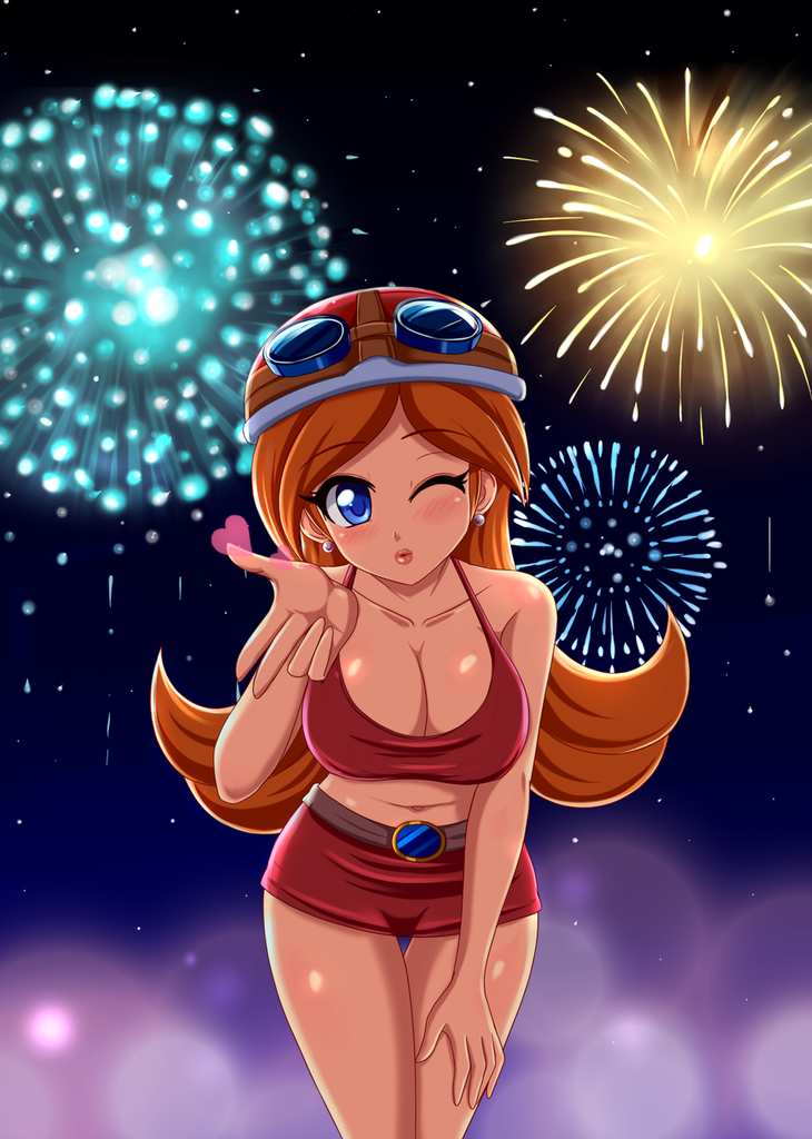 #1 Mona from the WarioWare series.